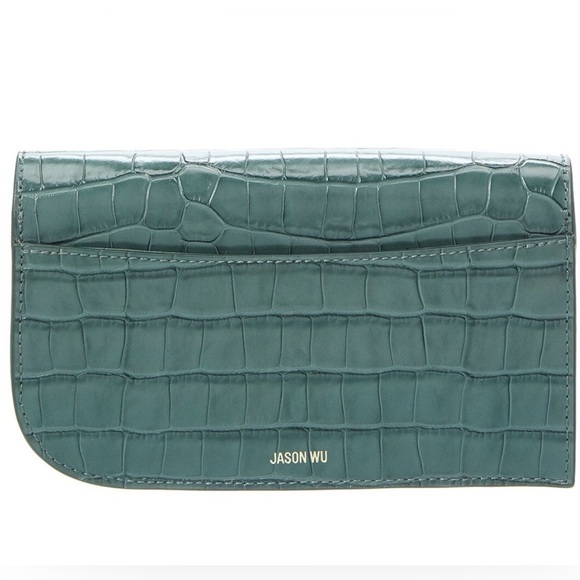 NEW Jason Wu Croc-Embossed Leather Bag - Picture 3 of 5